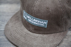 Bellingham Corded Cap _ Walnut