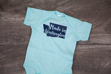 Load image into Gallery viewer, Made in Washington Onesie
