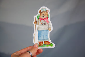Adventure Bear Sticker by MaryGold Tales