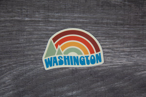 Washington Sticker by Rage Puddle