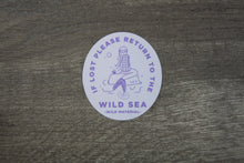 Load image into Gallery viewer, Wild Sea Sticker _ Purple
