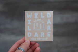 Wild Dare Sticker _ Desert