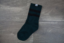 Load image into Gallery viewer, Wild Material Socks _ Pine Green
