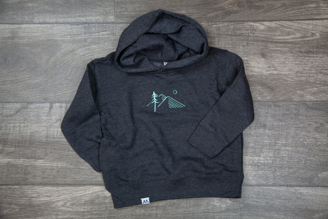 PNW Toddler Hoodie - Charcoal