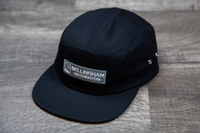 Load image into Gallery viewer, Bellingham Five Panel Cap _ Black
