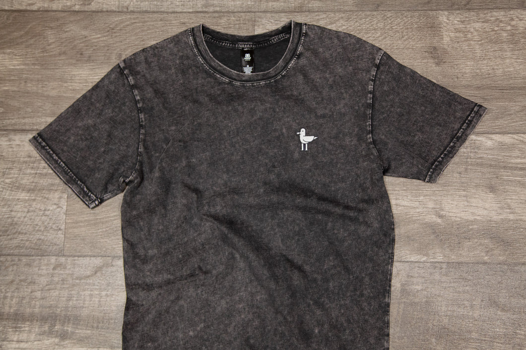 Lightweight Seagull _ Adult Tee _ Black Stone