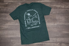 Load image into Gallery viewer, Bellingham Tranquil Trails - T-Shirt _ Green
