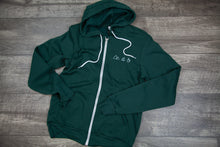 Load image into Gallery viewer, Mountain Trees and Coffee - Zip Up Hoodie
