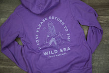 Load image into Gallery viewer, PNW Mermaid - Hoodie - Purple Zip-up
