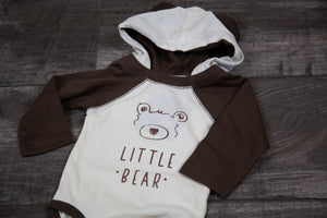 Little Bear Onesie - Brown