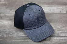 Load image into Gallery viewer, Quilted Hat _ Dark Grey
