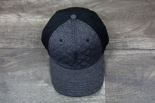 Load image into Gallery viewer, Quilted Hat _ Dark Grey
