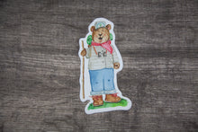 Load image into Gallery viewer, Adventure Bear Sticker by MaryGold Tales
