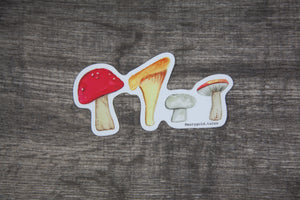 Mushroom Sticker by MaryGold Tales