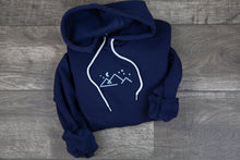 Load image into Gallery viewer, Moon Mountain - GLOW IN THE DARK - Hoodie
