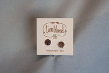 Load image into Gallery viewer, Small Circle Studs - SILVER by Tumbleweed
