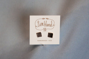 Small Square Studs - GOLD by Tumbleweed