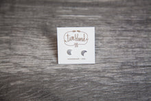 Load image into Gallery viewer, Crescent Moon Studs - SILVER by Tumbleweed
