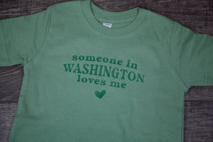 Someone in WA Loves Me Toddler Tee