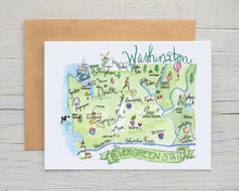 Load image into Gallery viewer, Washington Card by MaryGold Tales
